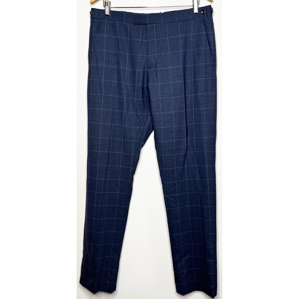 NWT Reiss Tremezzo Slim Fit Mixer Trouser Airforce Blue